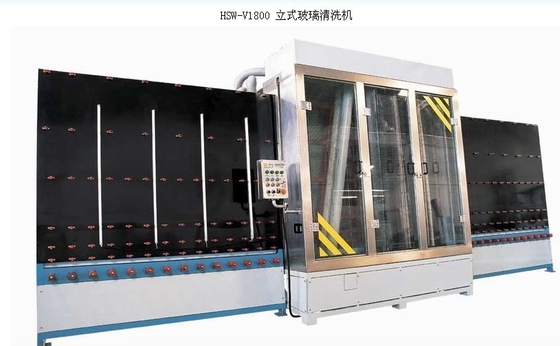 중국 스페셜을 가진 자동화한 수직 유리제 세탁기는 그려진 정전기를 솔질합니다 협력 업체