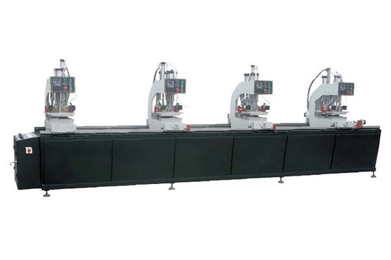 중국 4 맨 위 PVC UPVC 창 기계 400-4500mm 용접 길이 주문을 받아서 만들어진 전력 공급 협력 업체