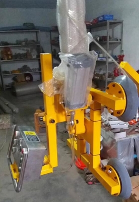중국 노란 압축 공기를 넣은 유리제 기중기 판금 나무 그리고 대리석 드는 공구 협력 업체